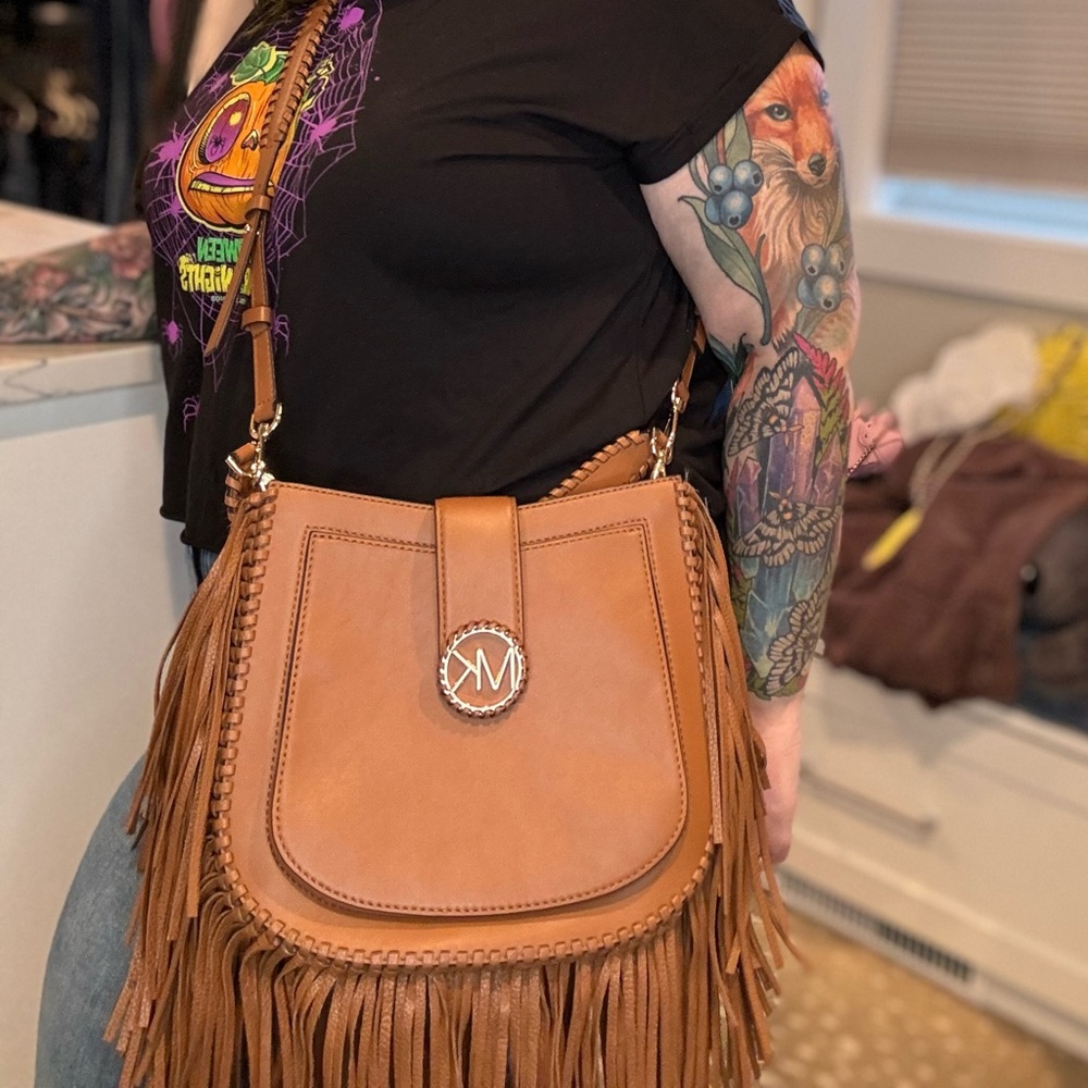Michael Kors Crossbody Fringe Bag